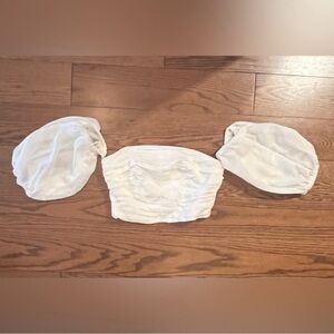 C/MEO Collective Cream Satin Top